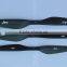 2pcs/pair 29inch Carbon Fiber + paulownia wood Propeller (1x CW, 1x CCW) for RC Quadcopter Multicopter