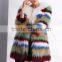 2015 winter fashion women racoon fur collar winter clothes