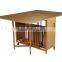 modern extendable dining table