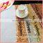 Cheap glitter shiny gold sequin laser cut felt table runner