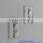 Chinese factory design rectangle metal tags for furniture