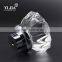 Zinc Polished Chrome Finish Bedroom Cabinet Cupboard Glass Knob