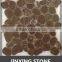 natural stone pebble stone floor mat