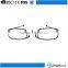 New style foldway folding metal small mini popular fashion full slim frame reading glasses men with aluminium pc case