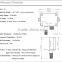 TE-CM16 wall-mounted analog humidity sensor customized factory