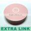 Alibaba China Supplier Trade Assurance Pink Round Jewelery Velvet Gift Box