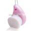 professional Comma Shape Soft fiber Face Clean Deep Cleansing Wash Pore Facial Brush