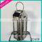 Vintage-Style Stainless Steel Lighthouse Pillar Lantern