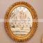 Elegant home decorative oval wall mirror