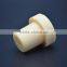White Synthestic cork for glass bottle