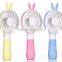 CT-740 The new mini USB charging fan Cartoon charging fan small handheld Outdoor Garden small fan