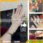 50 Pcs 7mm DIY 3D Mini Plush Ball Nail Art Slices Stickers Decoration Mixed Random Color