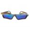 Funny Black Style Sapele Wood Frame Sunglasses