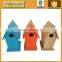 Made in China high quality antique wooden bird cage bamboo dog house,bamboo bird house with window
