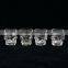High Gualityed Transparent Single Wall Glass/ Skull shot glass
