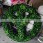 Preserved Boxwood Peace Wreath Topiary