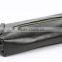 Black Horse Leather Travel Cosmetic Bag With Side Handle