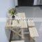 heavy-duty space-saving dining table and chairs