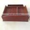 Fashion Wooden Tabletop Lighted Display Cases for Jewelry