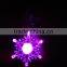 Acrylic LED RBG Flashing Snowflake With Sucker Suction Cup Ornament