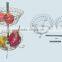 Home&Kitchen Mutifunctional Metal Wire Fruit Basket Storage Basket Rack Holder