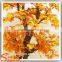 artificial red leaves maple tree for decoration indoor artificial trees