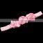 handmade satin rose flower headband for kids hair accessories