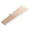 100% Natural Wood Flat Round Fruit Skewer Sticks For Kids Party