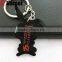 Promotional keychain souvenir 2016 Custom rubber keyring with custom logo