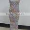 latest fashion soft crochet popular ladies long evening party dress