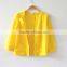 korean Girls Fancy Dress Suits yellow coat and long sleeve dress for children