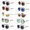 Steampunk Sunglasses 50s Round Glasses Cyber Goggles Vintage Retro Blinder SV004886