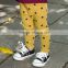 S33597W 2017 Baby girls dots printed falbala bulk fitness leggings