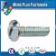 Made in Taiwan Brass Stainless Steel Carbon Steel Slotted Raised Countersunk Head Machine Screw DIN 964