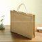 Waterproof Vintage Jute Tote Bag Natural