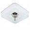 Wrought Iron Dome Light,Aisle Contemporary Contracted Style White Ceiling 1 Light,Outside Iron acrylic