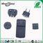 Interchangeable plugs Lithium ion battery charger 4.2V 8.4V 12.6V 16.8V