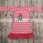Ruffled baby dress Christmas dress Striped with chrstmas tree printed girls special occasion dresses