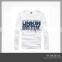Long Plain White T-Shirts in Bulk/Tall T-Shirts wholesale for Promotion