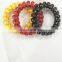 Heart Print Telephone Cord Line Hair Ties Wholesale
