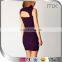 Black free shipping bodycon dresses sexy mature ladies dresses vestidos de fiesta free pattern evening dresses black frocks