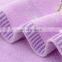 Lavender embroidered dobby cotton towel supersoft