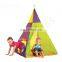 Indoor Outdoor Safety Children Game Playhouse Tepee Tent for Kids Play