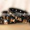 Hotest Sell Crystal PUNK leather Dog Products pet collar pitbull spiked leather dog collar