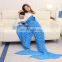 New fish scale style family mermaid tail blanket