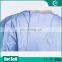 Disposable SMS Sterile Surgical Gown With Knitted Cuff for Medical Use