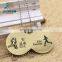 Custom Shape zinc alloy 3d Dog Tag marathon running medal