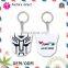 Wholesale cheap pvc keychain 3d custom shaped keychain promotional gift keychains