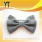 Beauty Pure Grey Medium Size Hair Bow For Girl From China ali Baba Supplier