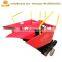 hot sale walk-behind tractor mounted mini corn combine harvester machine